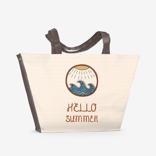 Пляжная сумка «Hello summer_2»