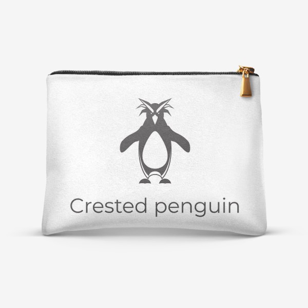 Косметичка «Хохлатый пингвин»