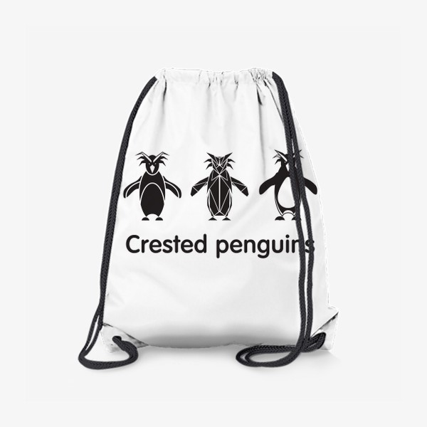Рюкзак «Хохлатые смешные пингвины»