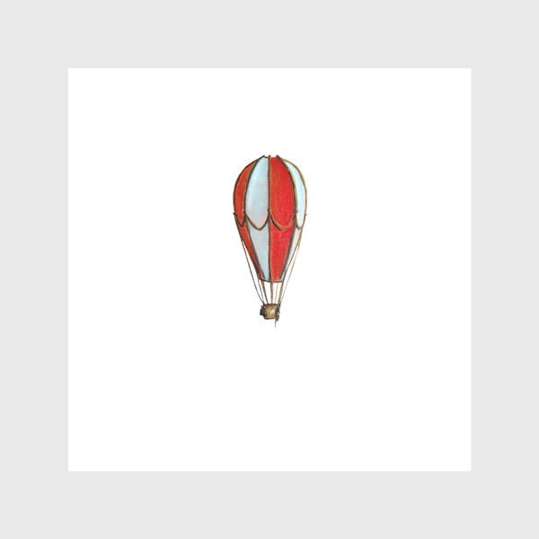 Шторы «Воздушный шар Винтаж Минимализм»