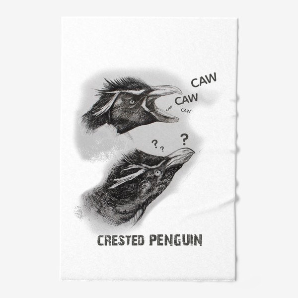 Полотенце «Милые  пингвины»
