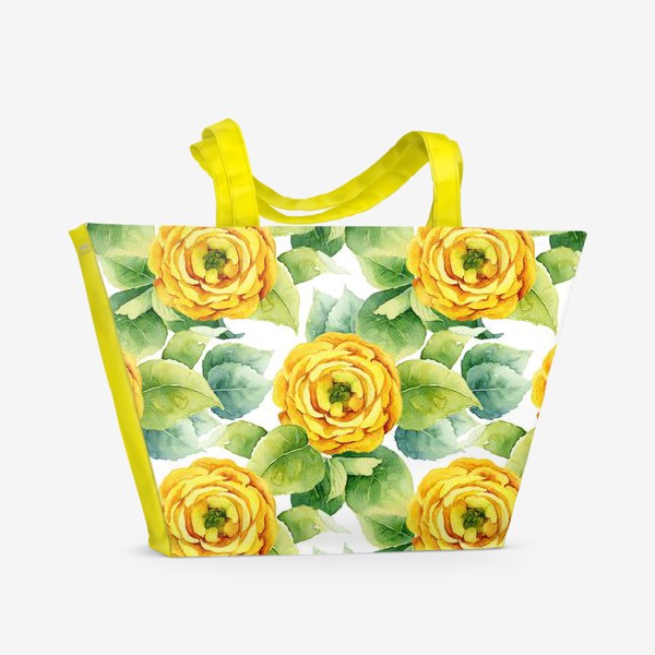 Пляжная сумка «Желтый лютик»