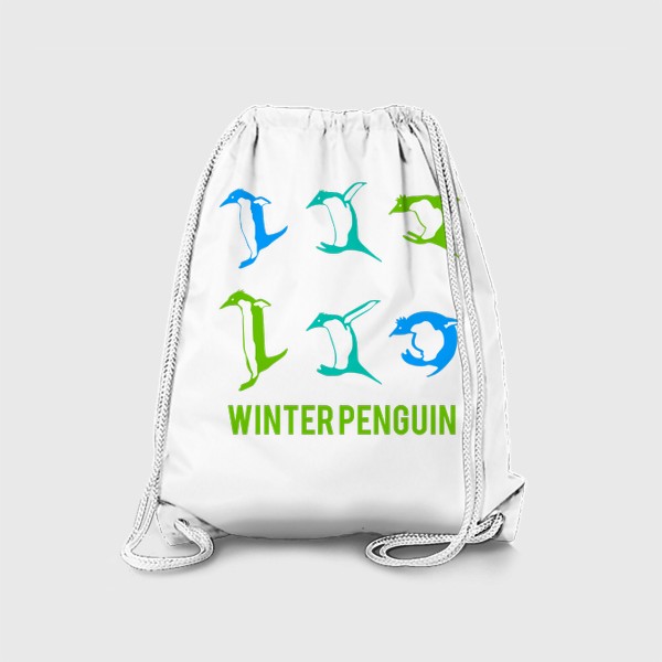 Рюкзак «Прыгающие  милые пингвины»