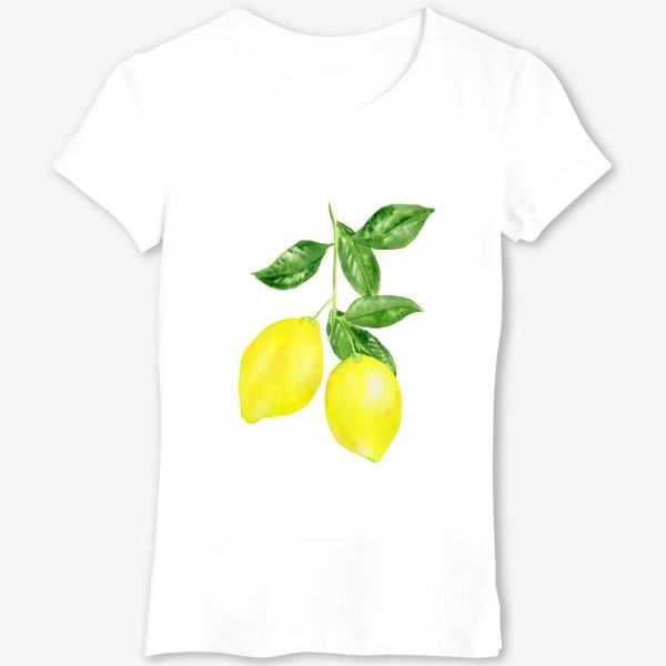 Футболка «Ветка лимонов »