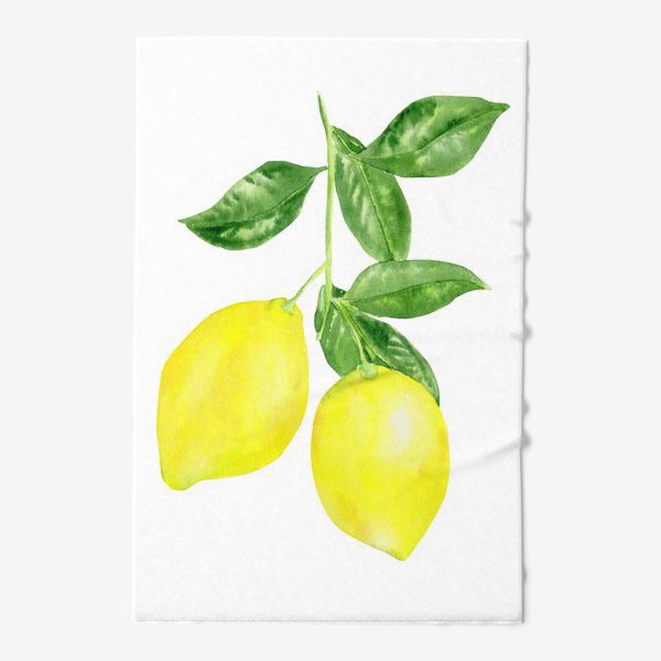 Полотенце «Ветка лимонов »