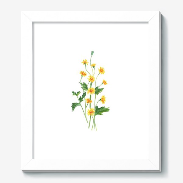 Картина &laquo;Желтые полевые цветы&raquo;