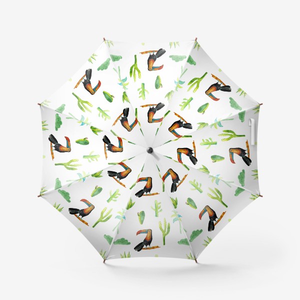 Зонт «Джунгли и тукан»