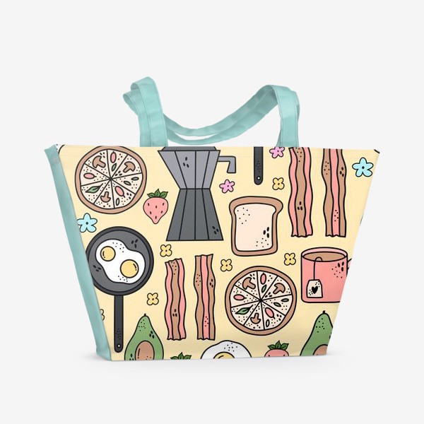 Пляжная сумка «Breakfast time»