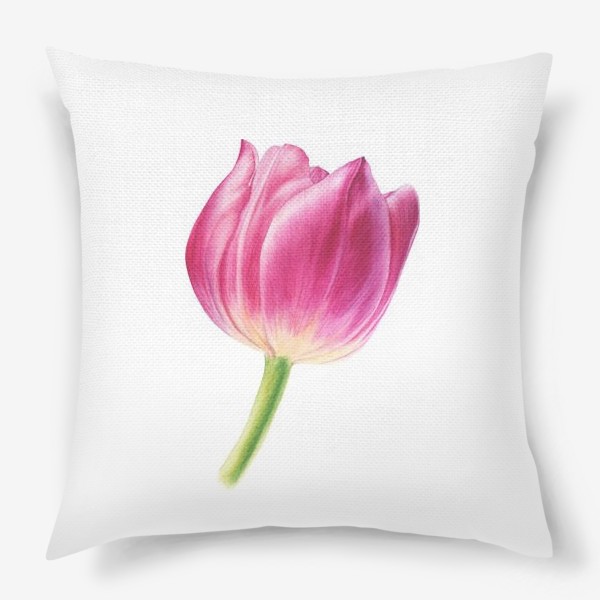Подушка «Розовый тюльпан»