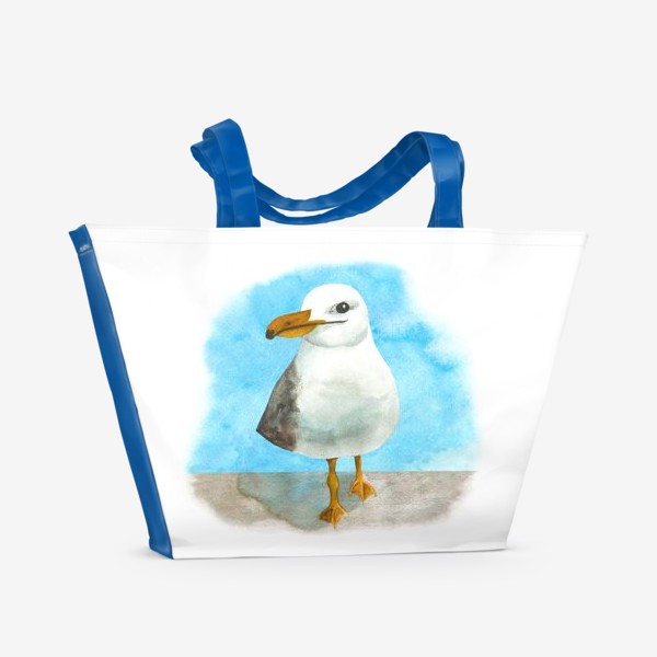 Пляжная сумка «Морская чайка»