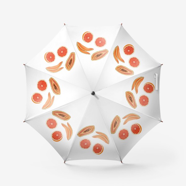 Зонт «Оранжевые фрукты»