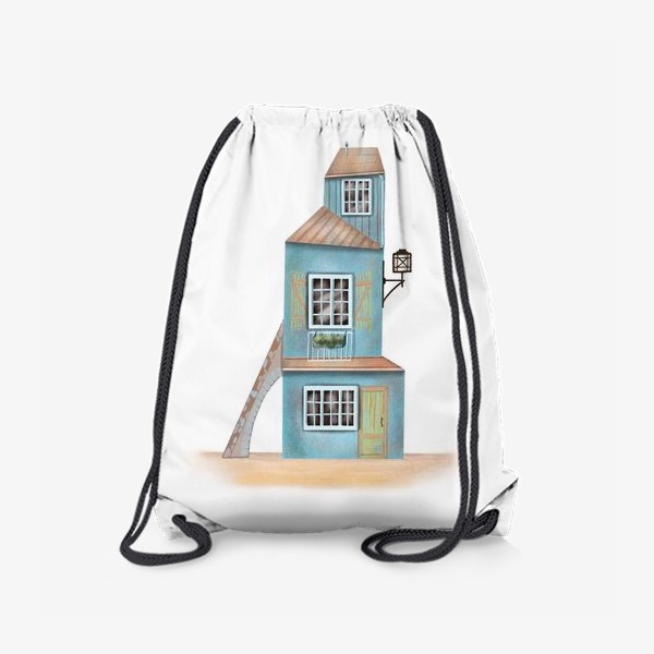 Рюкзак «Голубой дом»