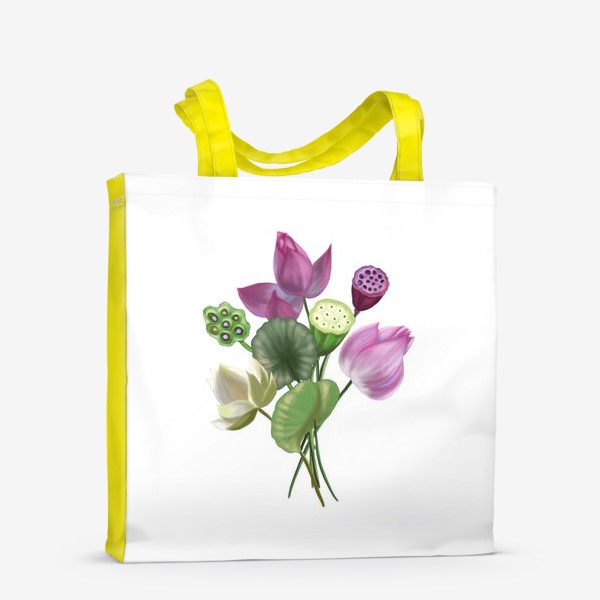 Сумка-шоппер «Водные лилии»