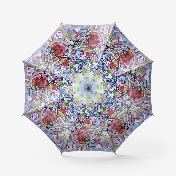 Зонт «Абстракция вишни 2»