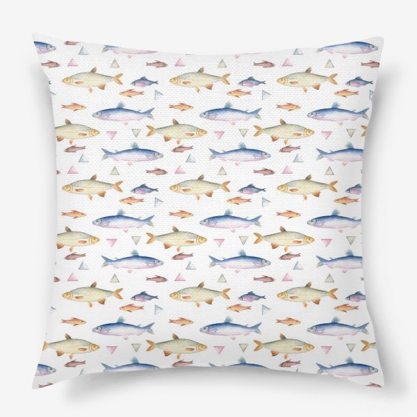 Подушка «Рыбки арктические»