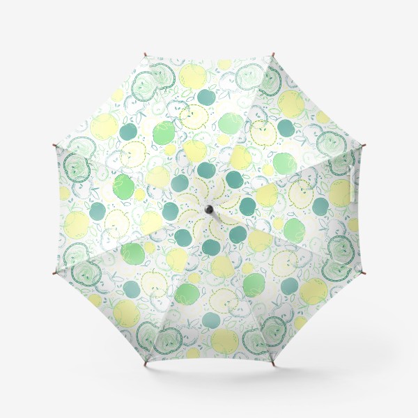 Зонт «Яблоки на снегу»
