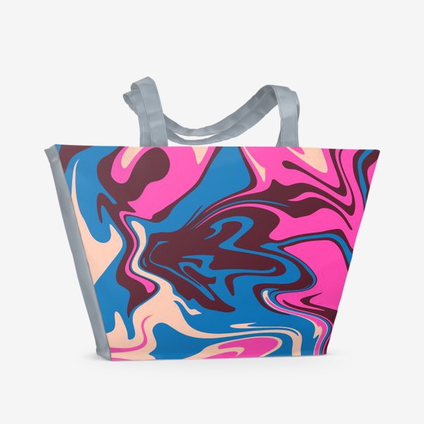 Пляжная сумка «Абстрактная картина»