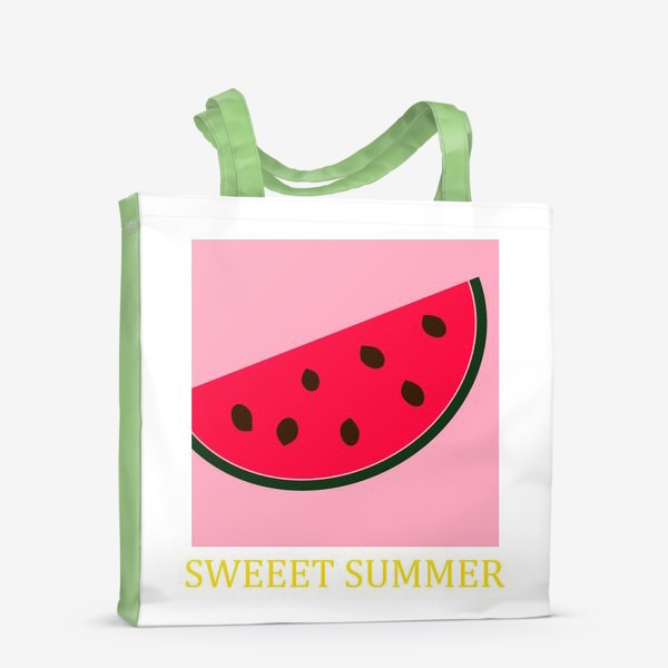 Сумка-шоппер «принт Sweet Summer Арбуз»