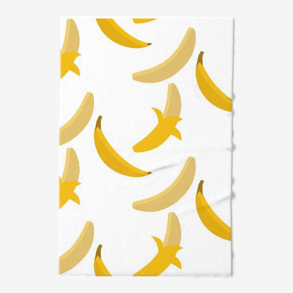 Полотенце «Паттерн с бананами»