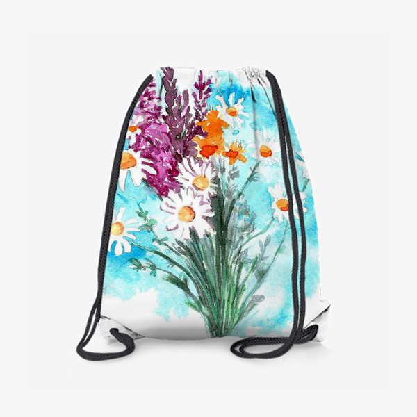 Рюкзак «принт полевые цветы»