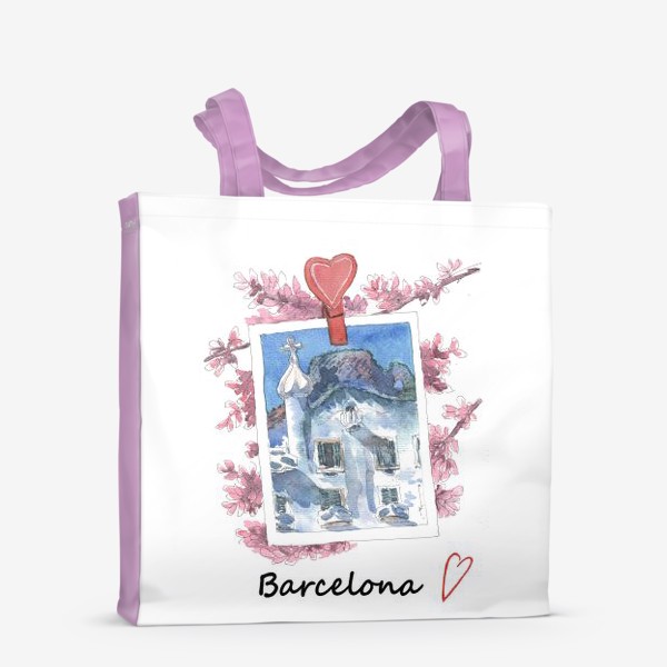 Сумка-шоппер «I Love Barcelona»