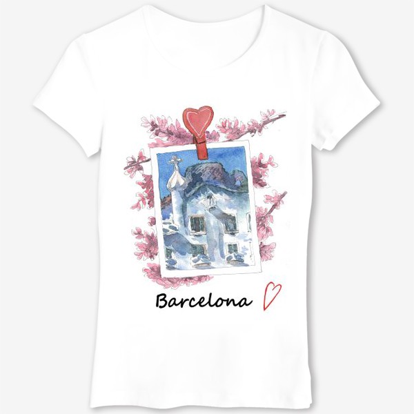Футболка «I Love Barcelona»