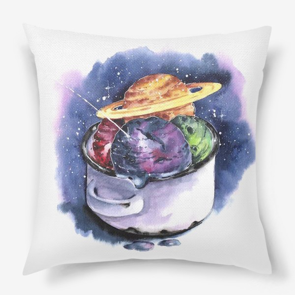 Подушка «Космическое мороженное»