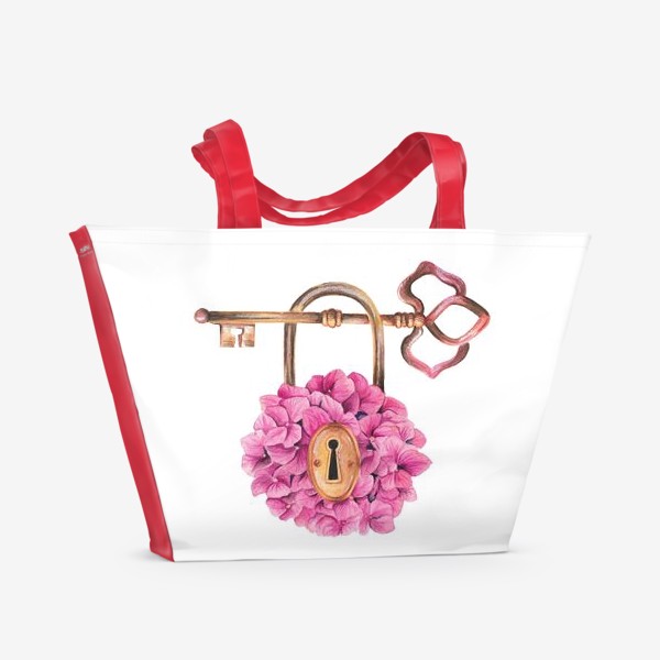 Пляжная сумка «Ключ от оранжереи»