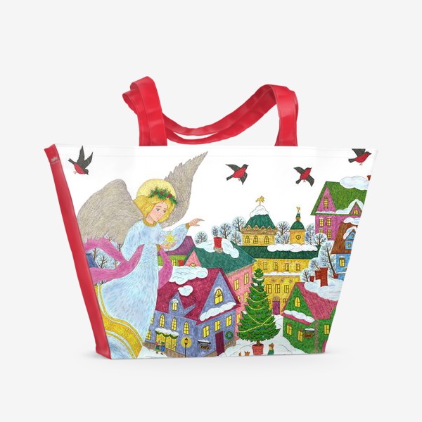 Пляжная сумка «Счастливого Рождества»