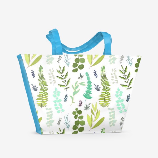 Пляжная сумка «Ботаника»