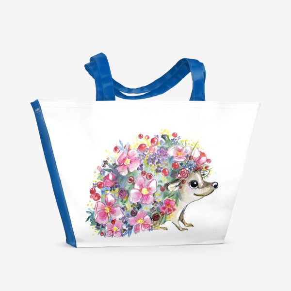 Пляжная сумка «цветоёж»