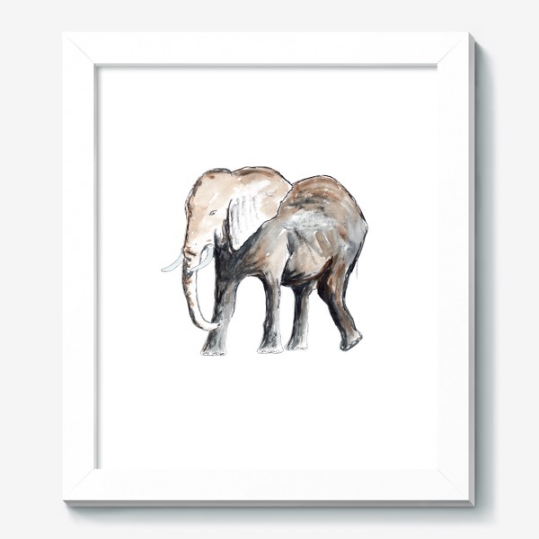Картина «Слон. Сильный и добрый.»