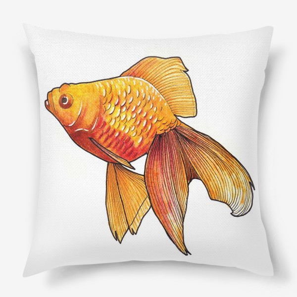 Подушка «Золотая рыбка»
