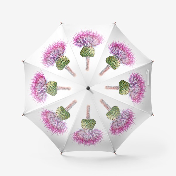 Зонт «Цветок Чертополоха»