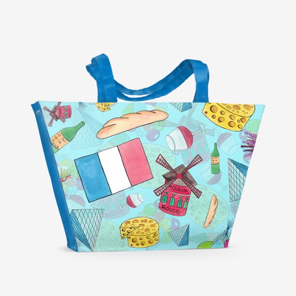 Пляжная сумка «Маленькая Франция»
