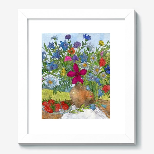 Картина «Букет полевых цветов»