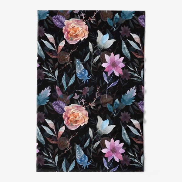 Полотенце «Night flowers»