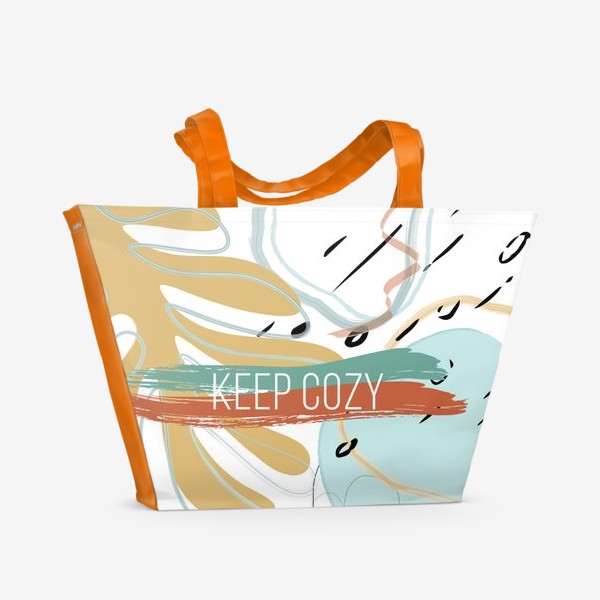 Пляжная сумка «Keep cozy»