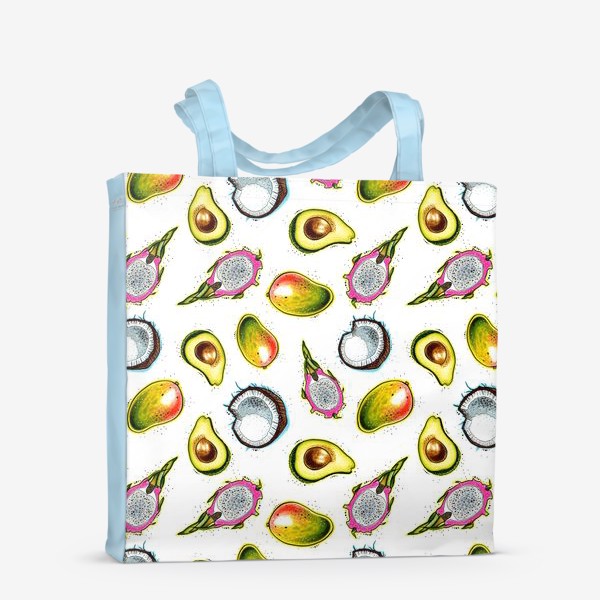 Сумка-шоппер «Тропические фрукты»