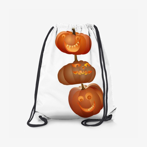 Рюкзак «Хэллоуин, тыквы»