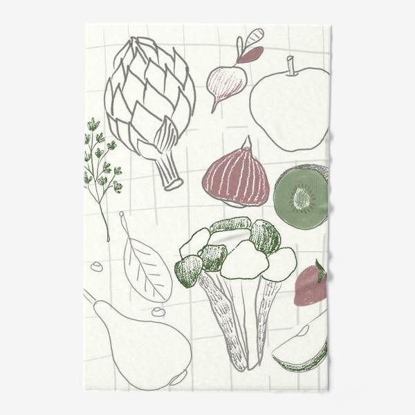 Полотенце «Овощи и фрукты»