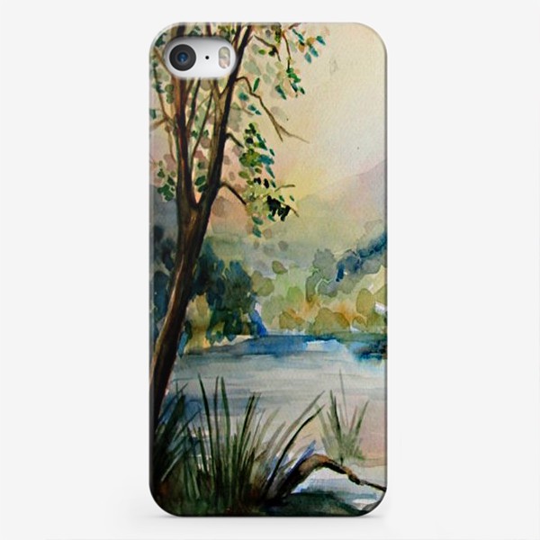 Чехол iPhone «Озеро»
