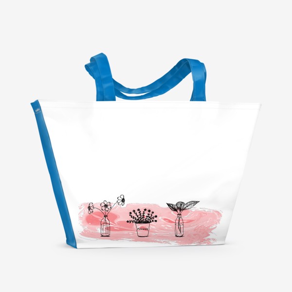 Пляжная сумка «Flower»