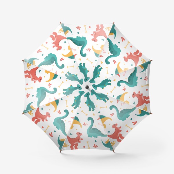 Зонт «Веселые динозавры»