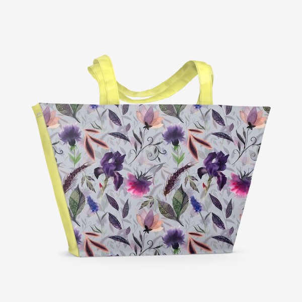 Пляжная сумка «Flower pattern»