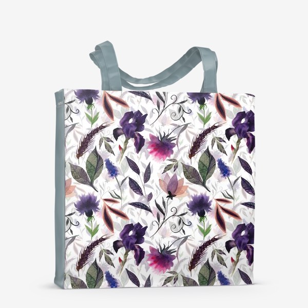 Сумка-шоппер &laquo;Flower pattern. White&raquo;