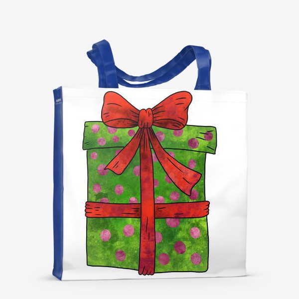 Сумка-шоппер «Коробка с подарком»