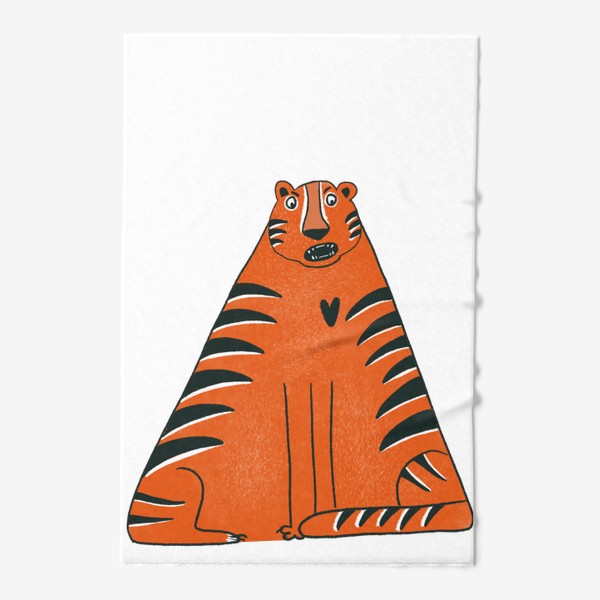 Полотенце «Треугольный тигр»