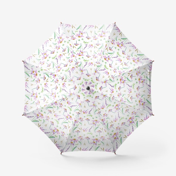 Зонт «эхинацея - паттерн»