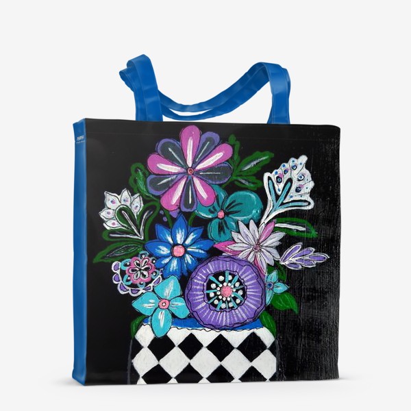 Сумка-шоппер «Декоративные цветы»